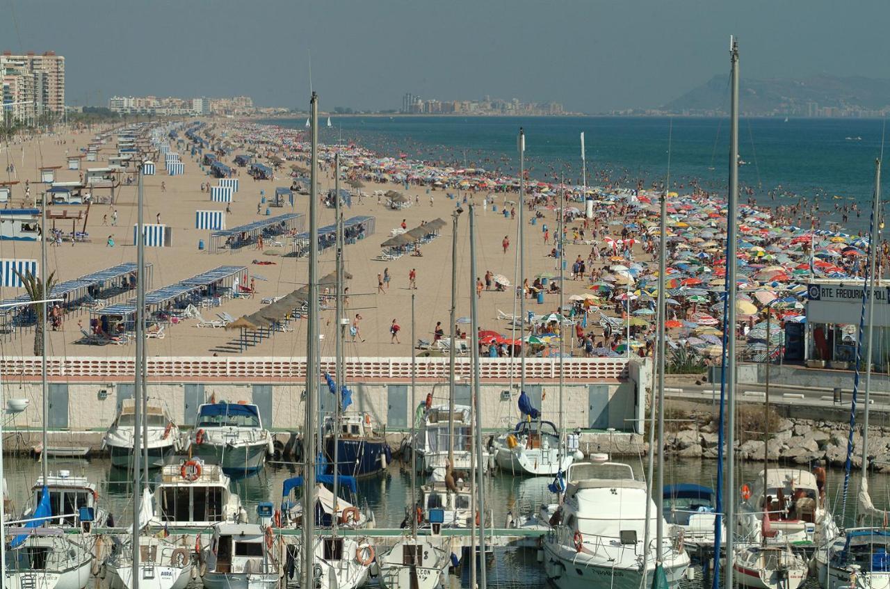 SALINAS III - PLAYA DE GANDIA  Apartamento Exterior foto